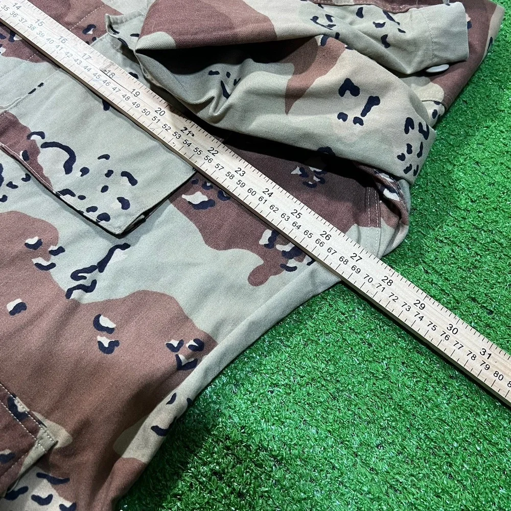 USGI Combat Coat Chocolate Chip Desert 6-Color Size: XL - Reg - EUC / 80s VTG